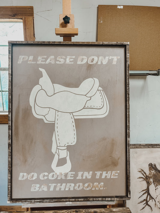 Don’t do coke