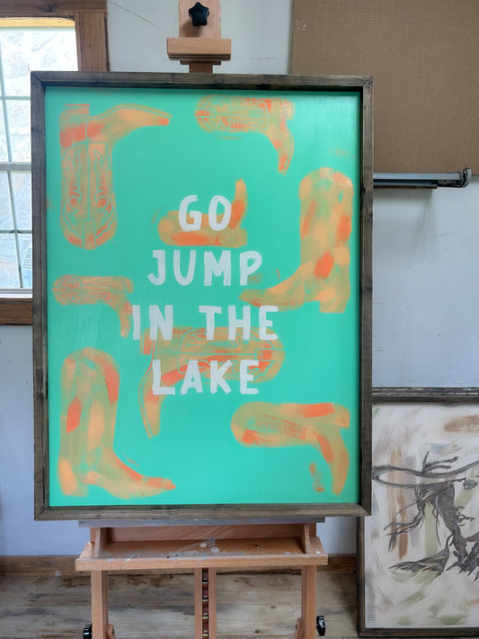 Go jump in the lake