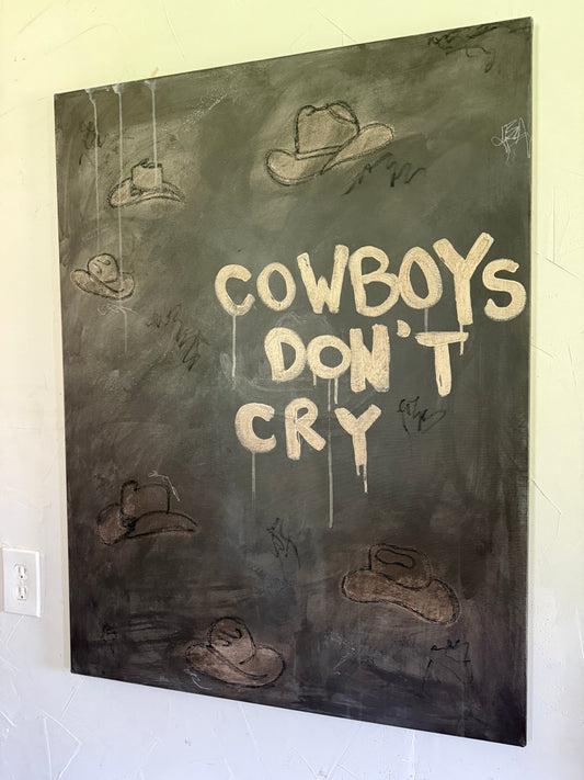 Cowboys Don’t Cry (but I do)