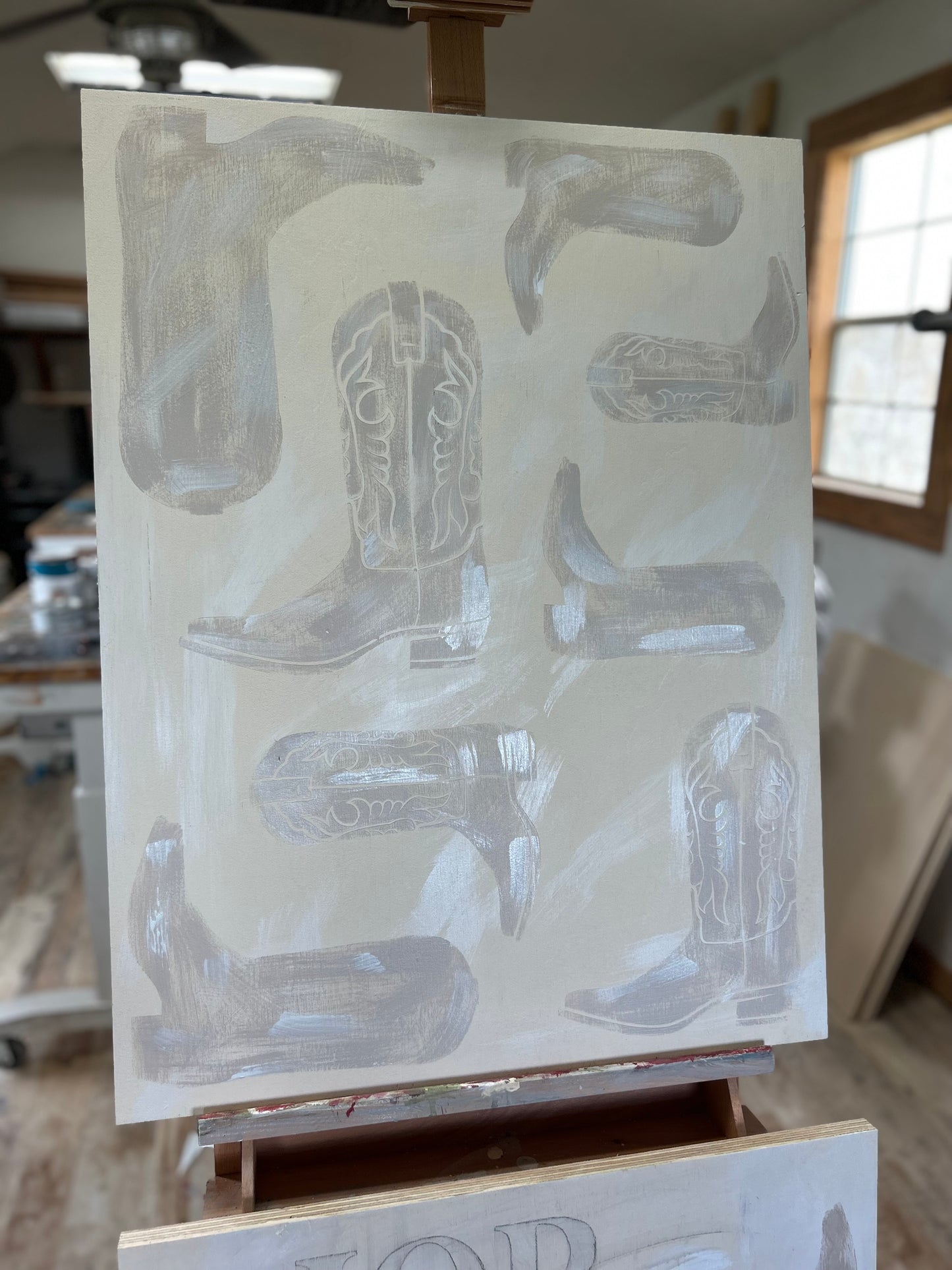 Neutral boots