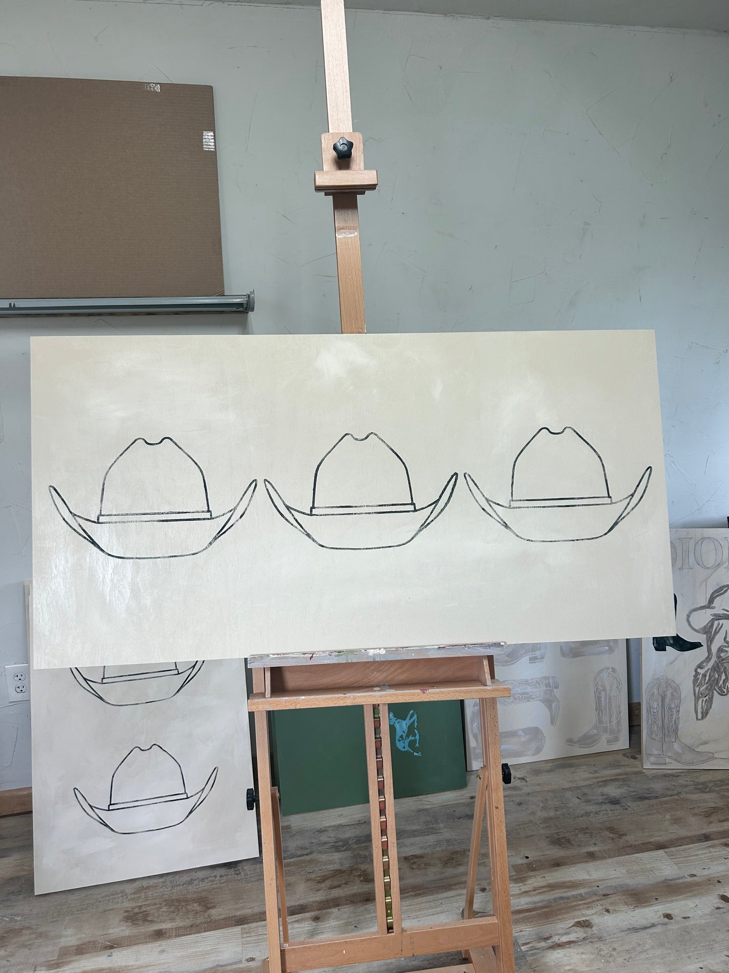 3 hats