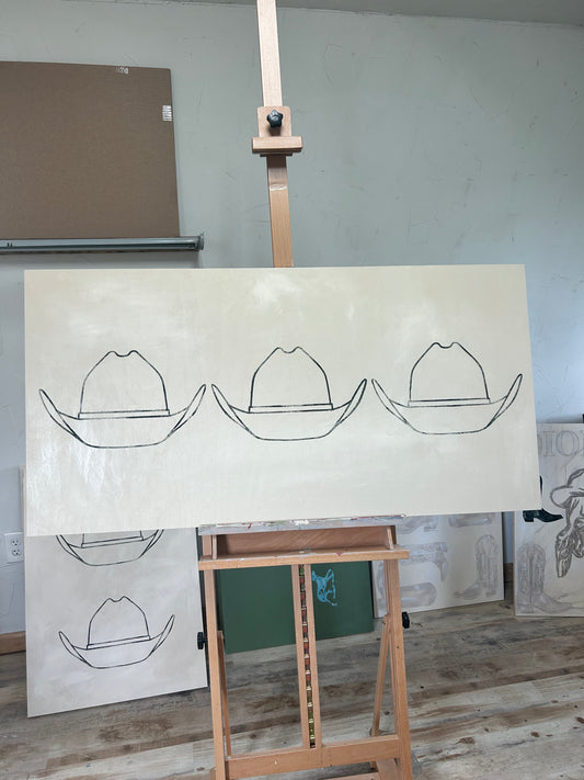 3 hats
