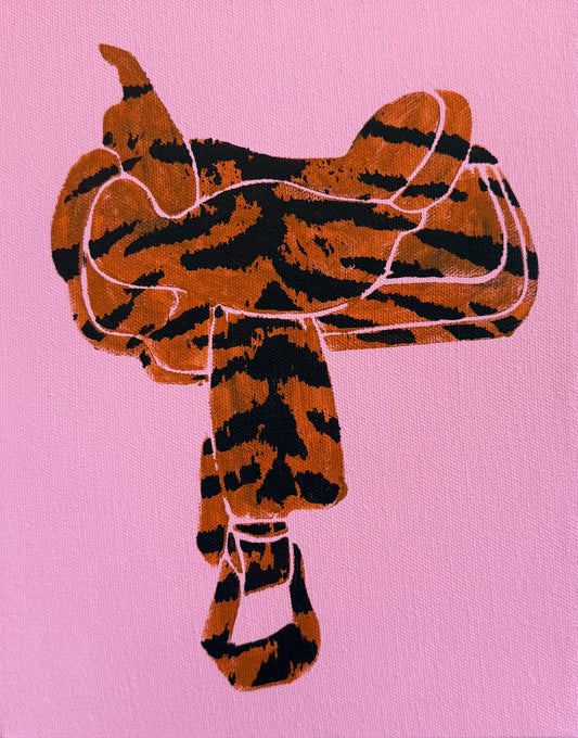 Pink Tiger Saddle