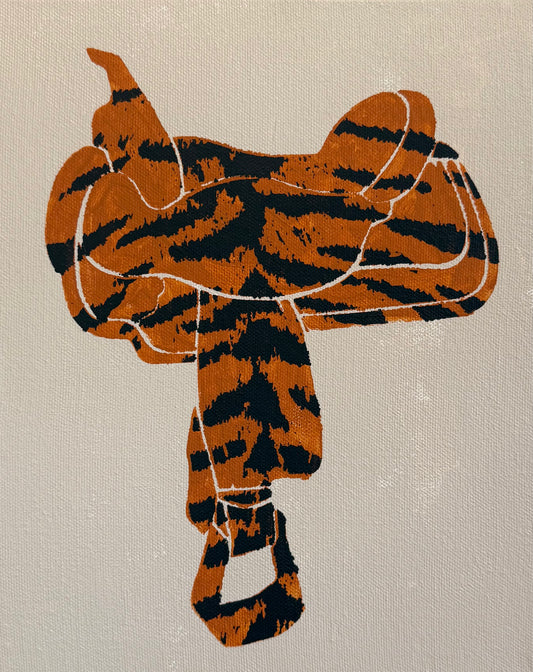 Neutral Tiger Saddle