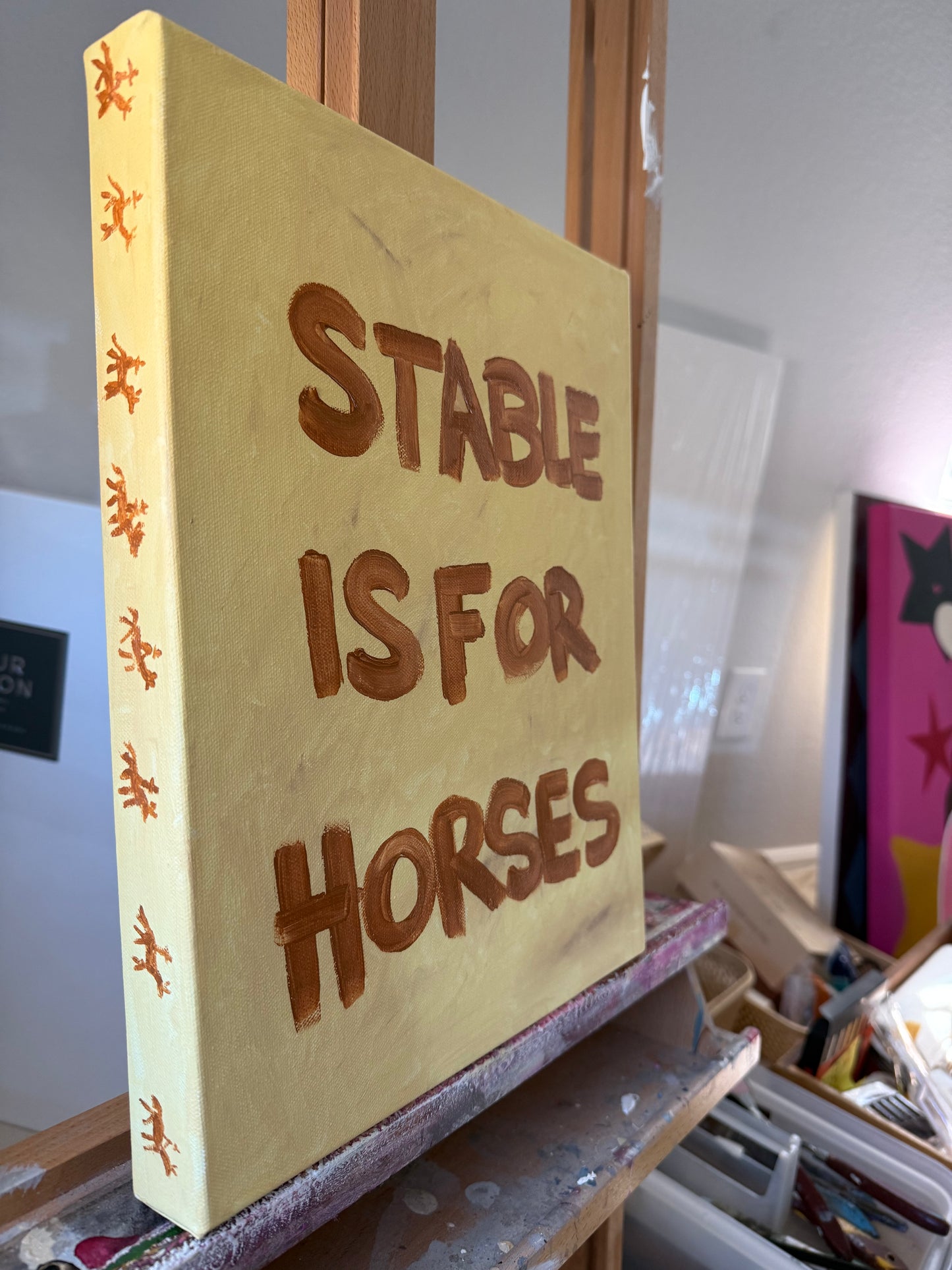Stable is for horses